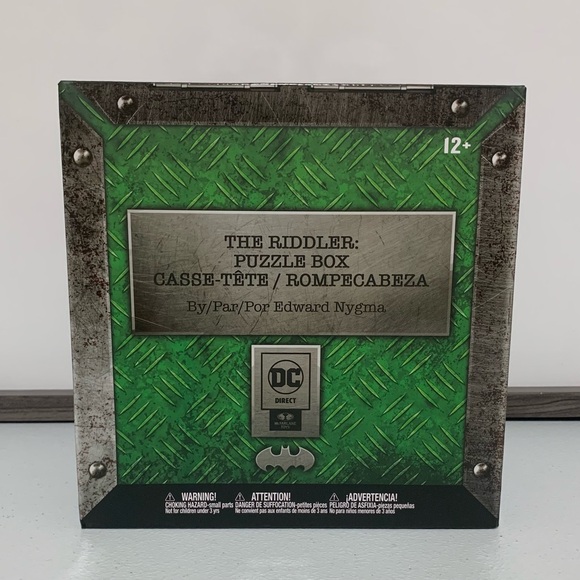 The Riddler: Puzzle Box by Edward Nygma-New - Picture 1 of 12